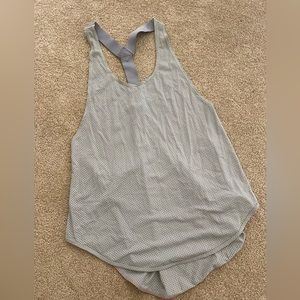 Free People | FP Movement Mesh Easy Tank Racerback Grey Pink